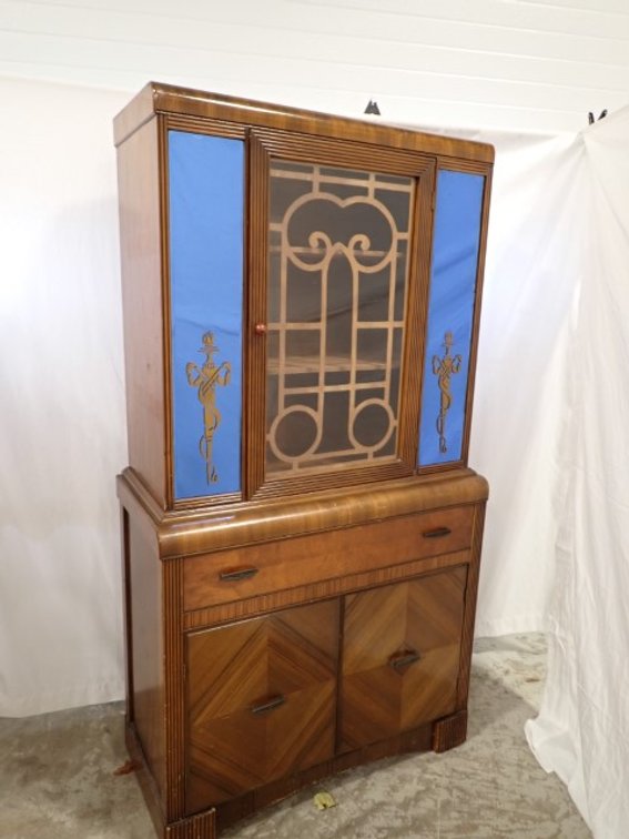 Art Deco Style China Hutch