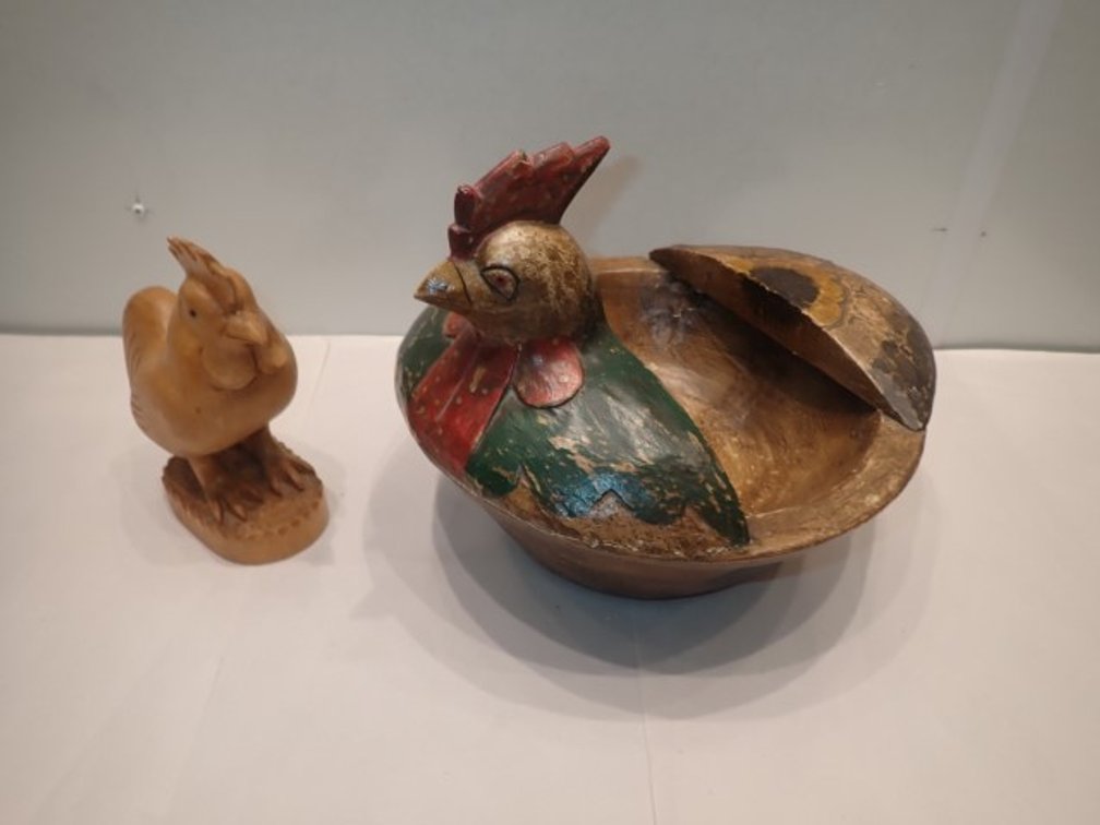 Wood Chickens