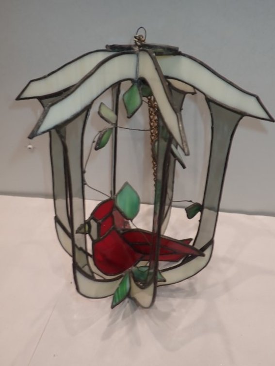 Hanging Stained Glass Lantern Gazebo