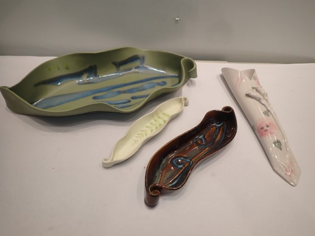 Signed Ceramic Serving Dishes+