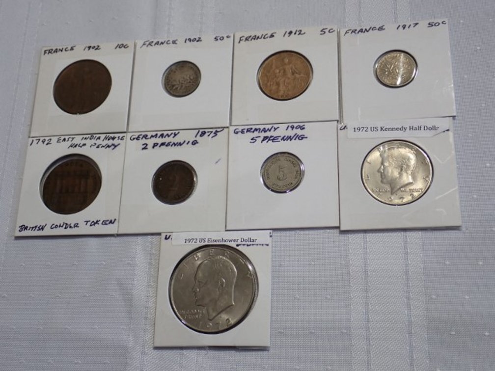 1700-1900s International Coins