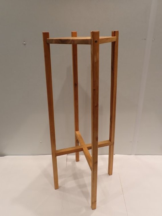 Wood Plant Stand