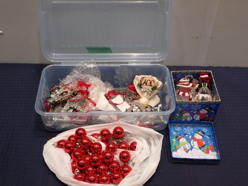 Pewter Christmas Ornaments+