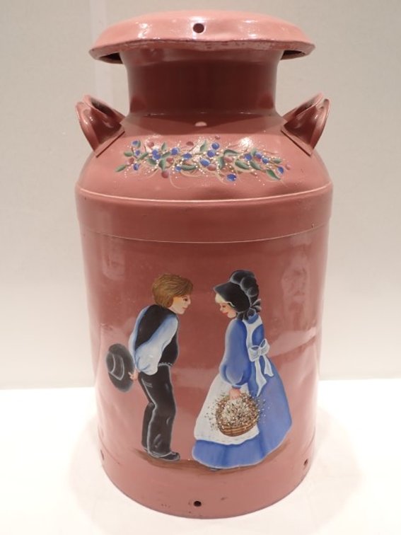 Painted Milk Can