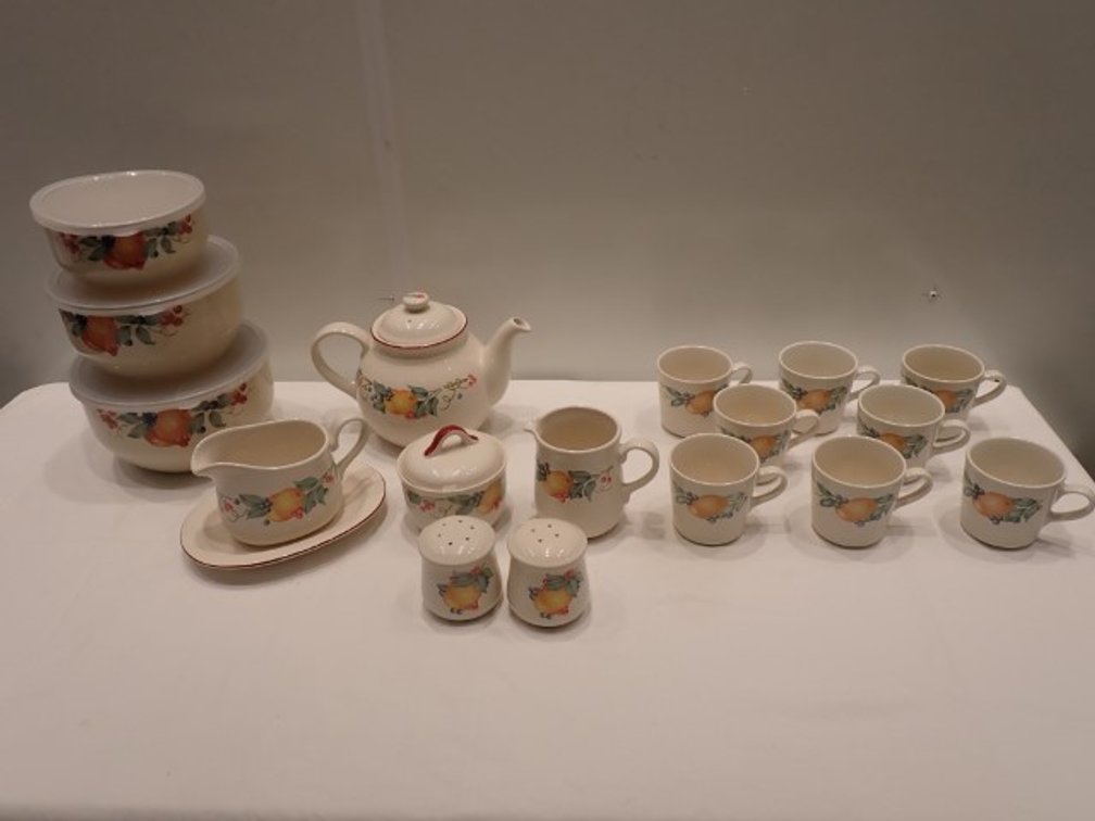 Corelle Stoneware Set