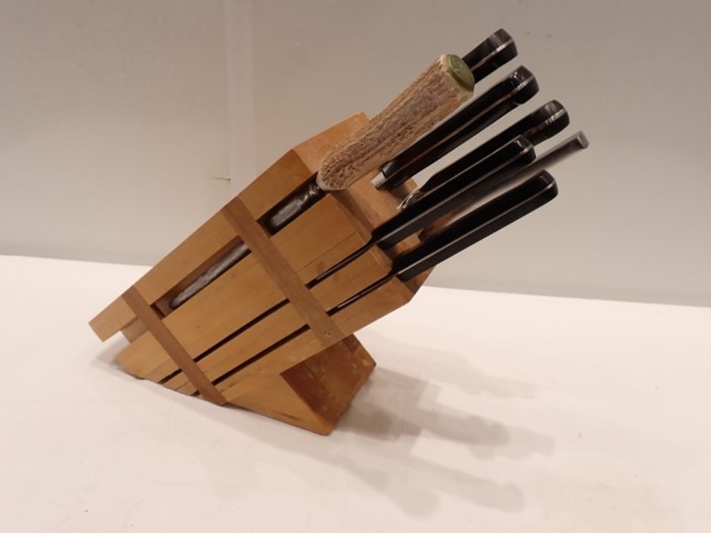Henckels Wooden Block Knife Set