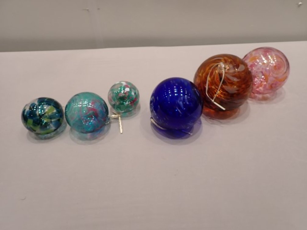 Blown Glass Holiday Ornaments