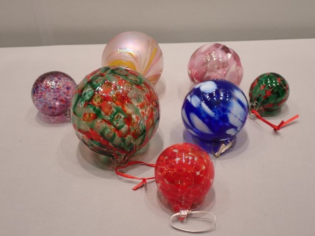 Blown Glass Holiday Ornaments