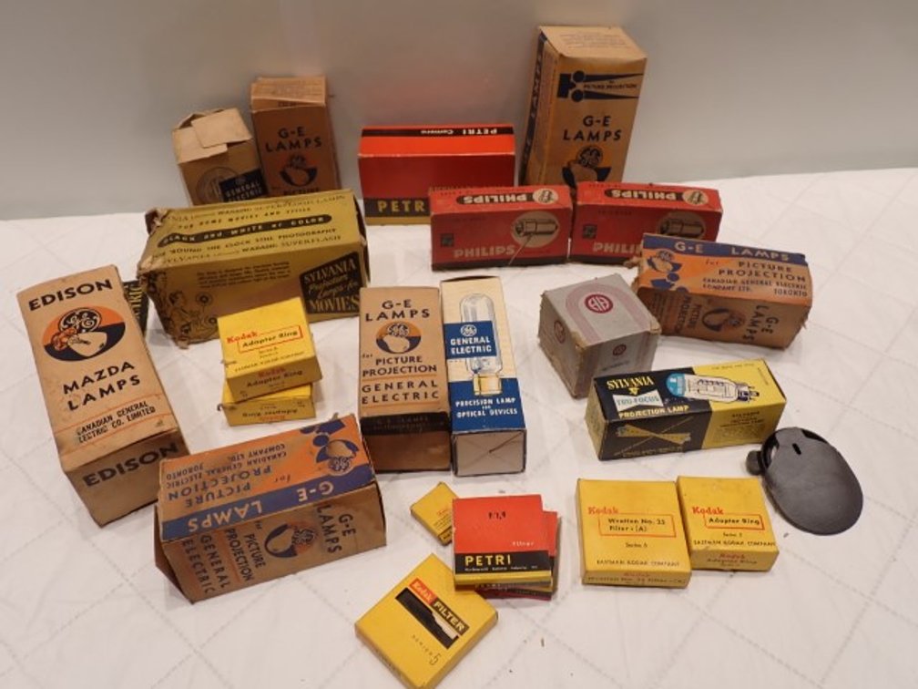 Vintage Photographic Accessories and Lighting