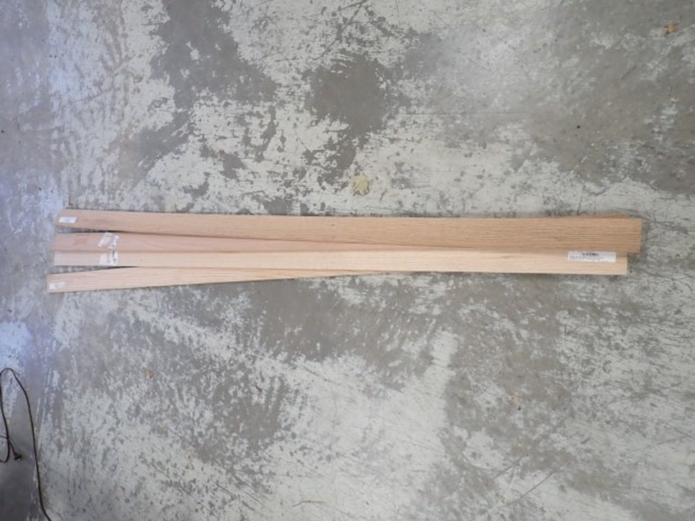 Oak Fluted Columns