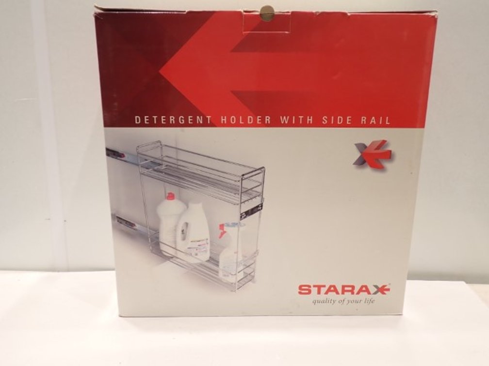 Detergent Holder with Side Rails