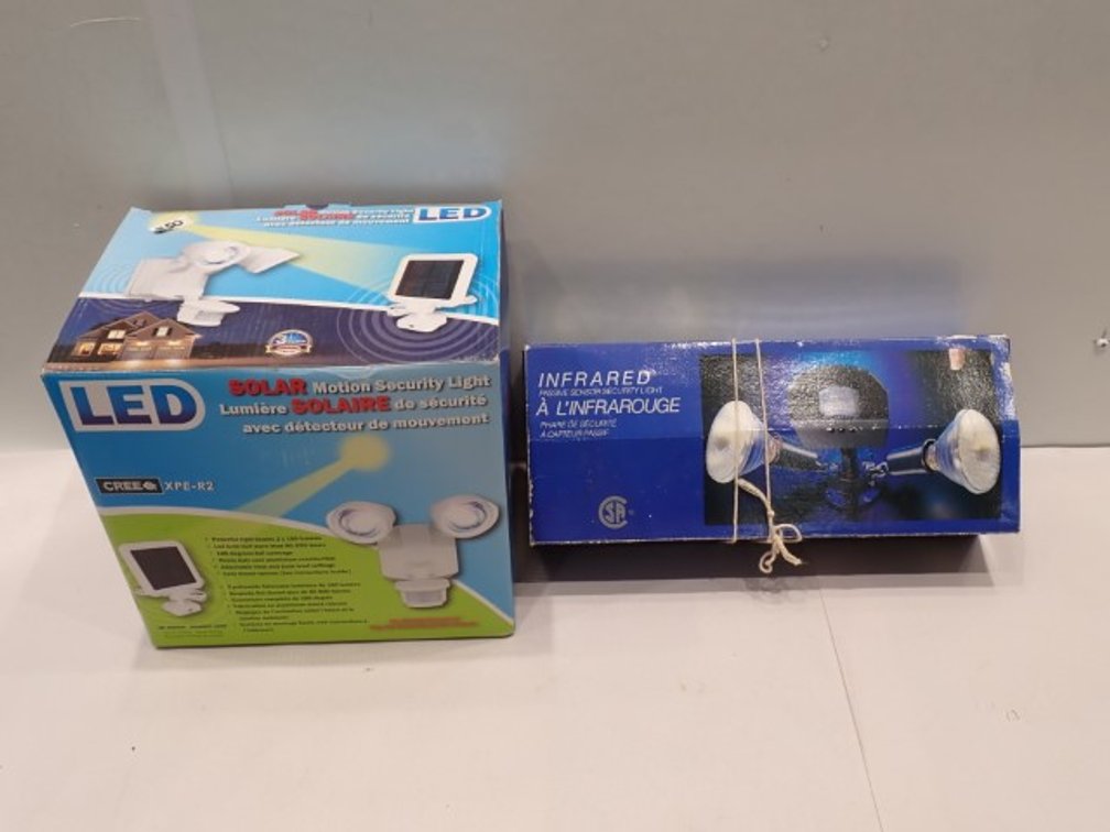NEW LED Solar Security Light+