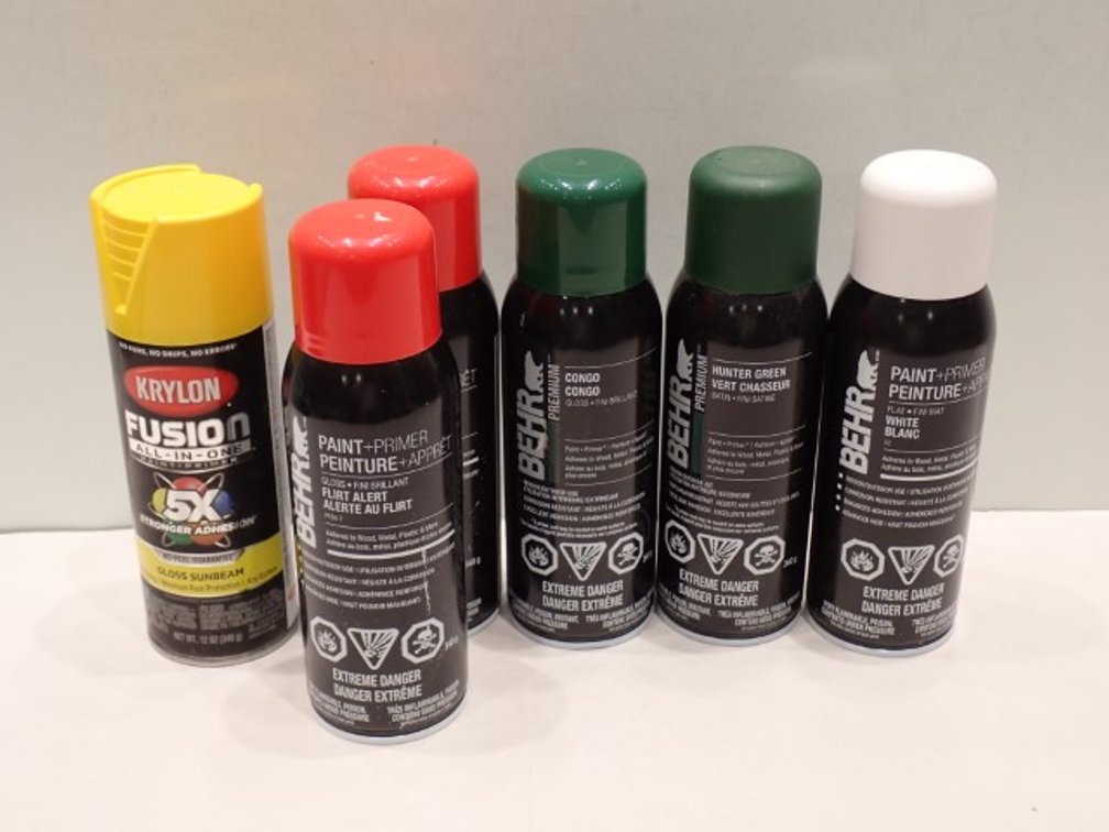 Spray Can Assortment