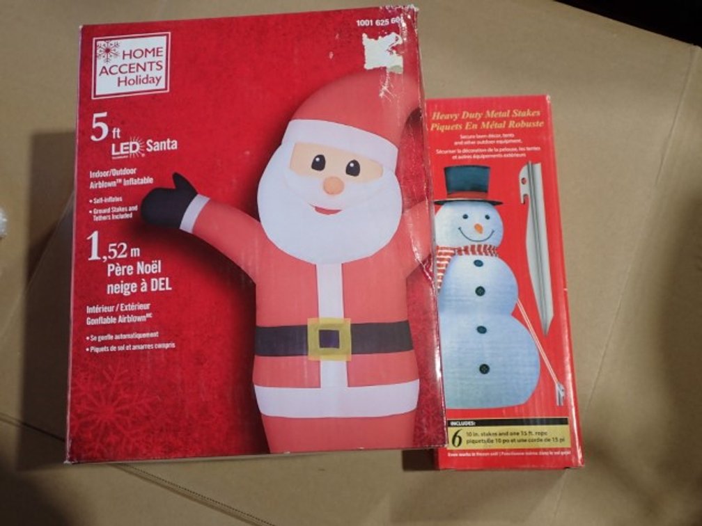 NEW 5'LED Santa
