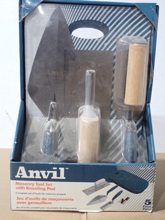 Anvil Masonry Tool Set