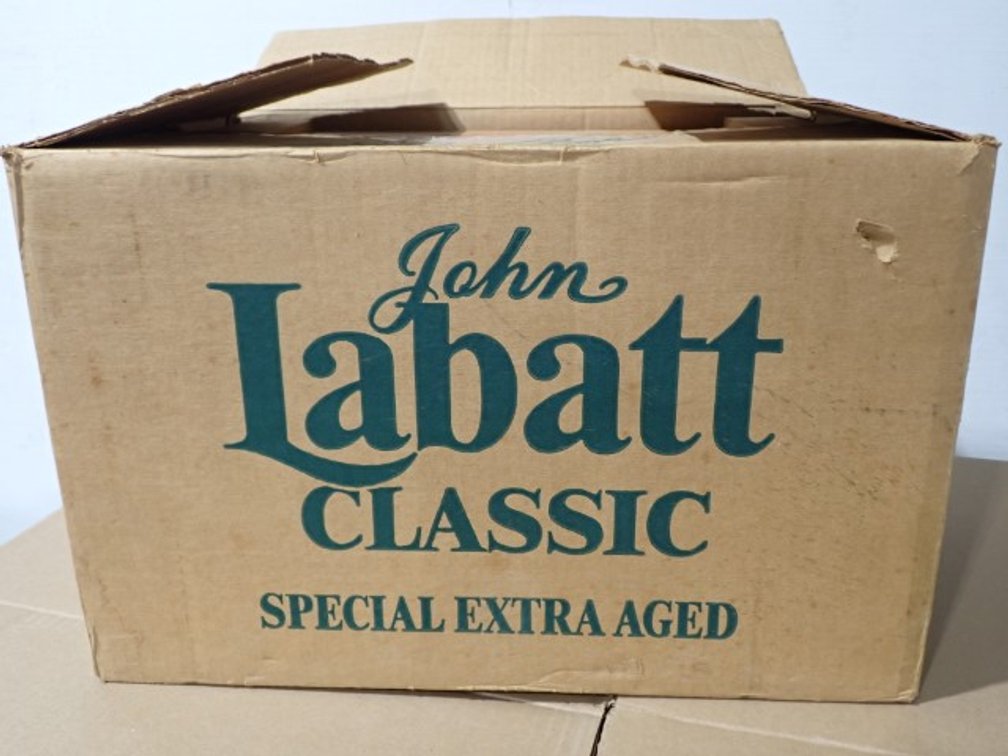 NEW John Labatt Wooden Beer Crate