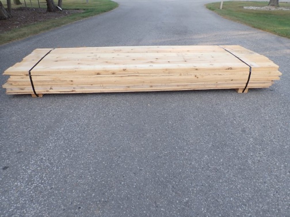 Fresh Milled Cedar 1" x 6" x 10' Lift