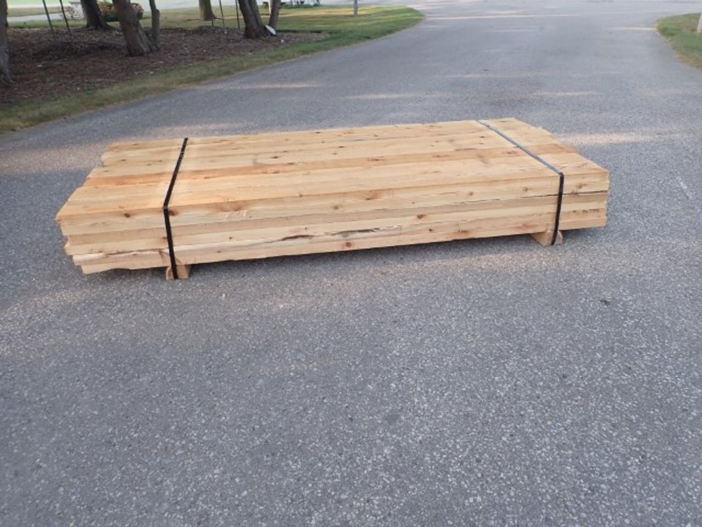 Fresh Milled Cedar 2" x 6" x 8' Lift