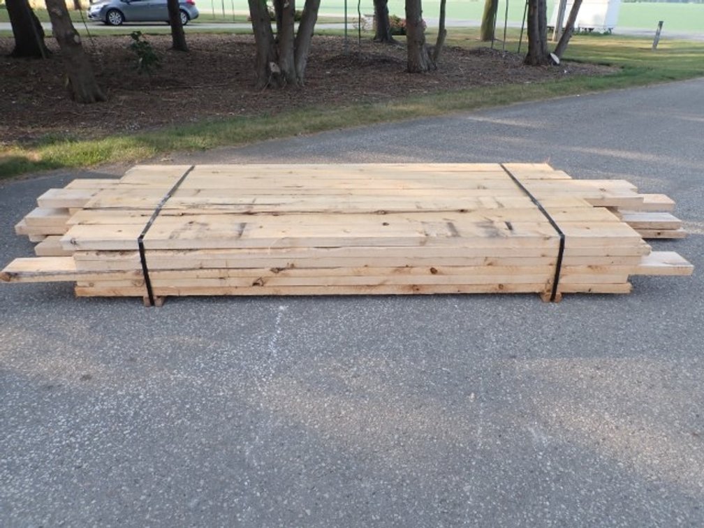 Fresh Milled Cedar 2" x 6"  Lift