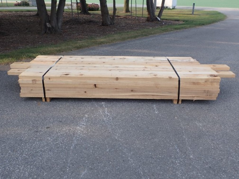 Fresh Milled Cedar 2" x 6"  Lift