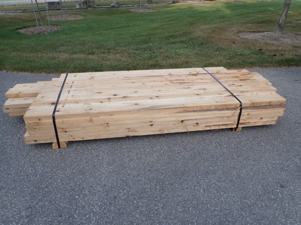 Fresh Milled Cedar 2" x 6"  Lift