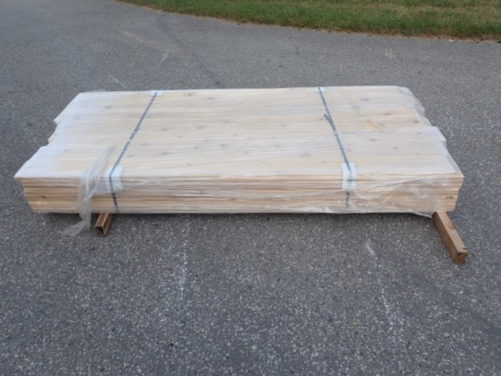 Planed Tongue & Groove 1" x 5" x 6' plus Lift