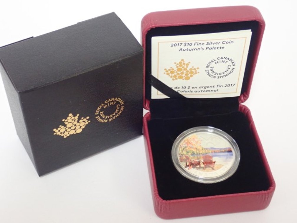 2017 $10 Fine Silver Coin ‘Autumn’s Palette’