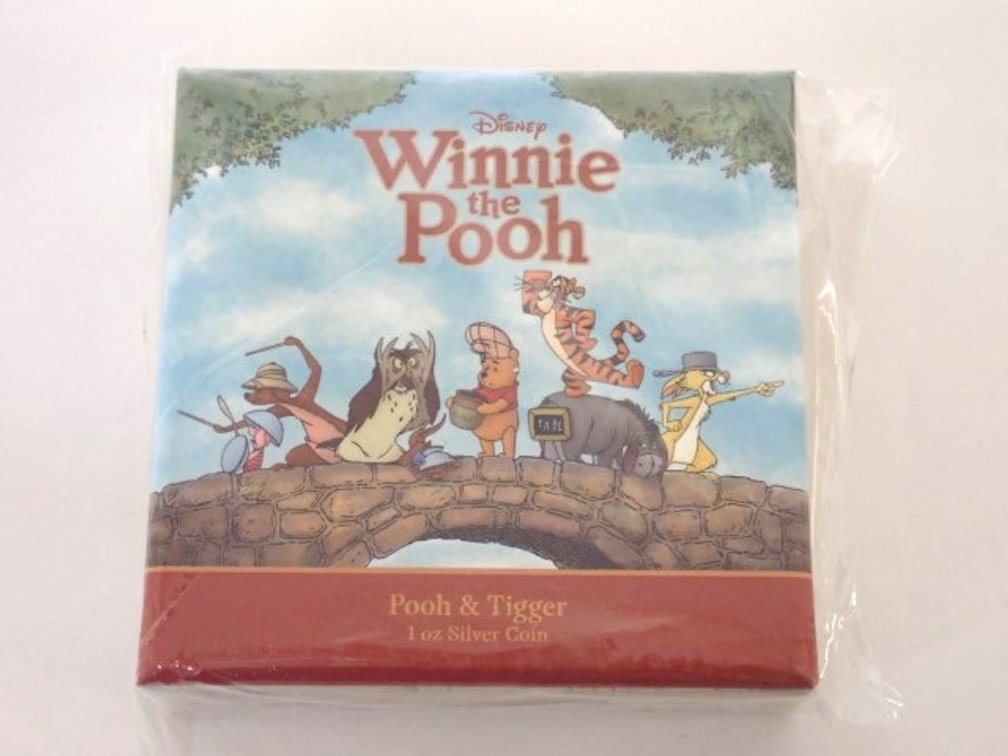 Fine Silver 2020 Winnie Pooh $2 Coin