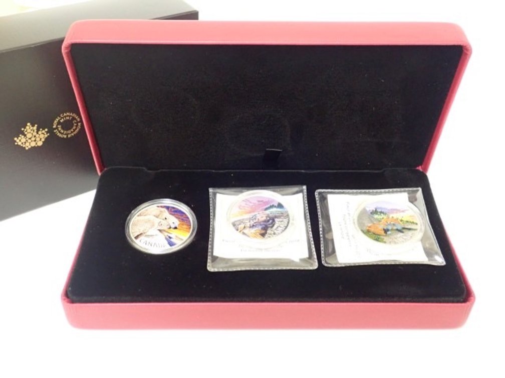 2019 $20 Fine Silver 3-Coin Set