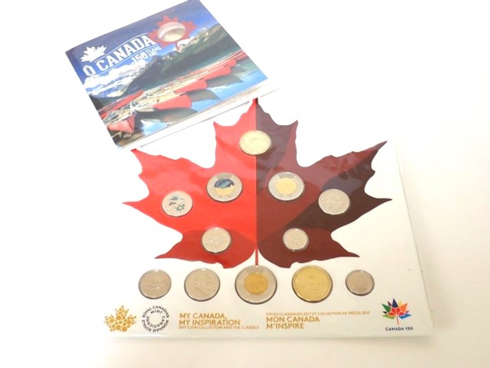Pair of RCM Canadian 150th Coin Sets