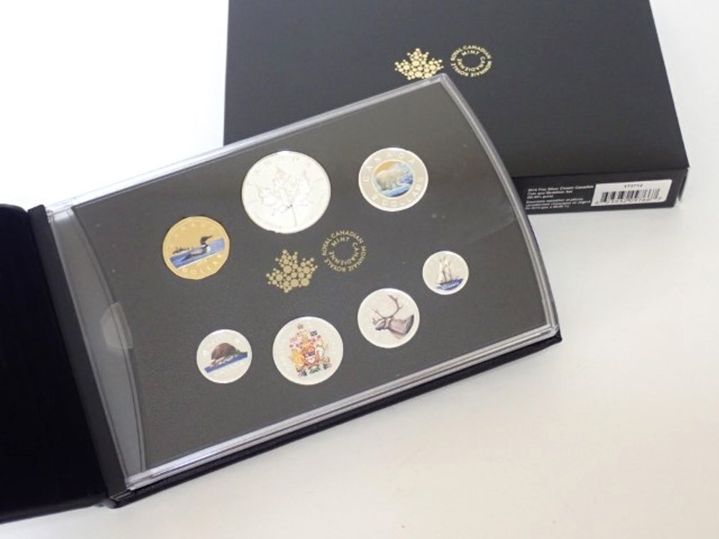 2019 Fine Silver Classic Canadian Coin Set