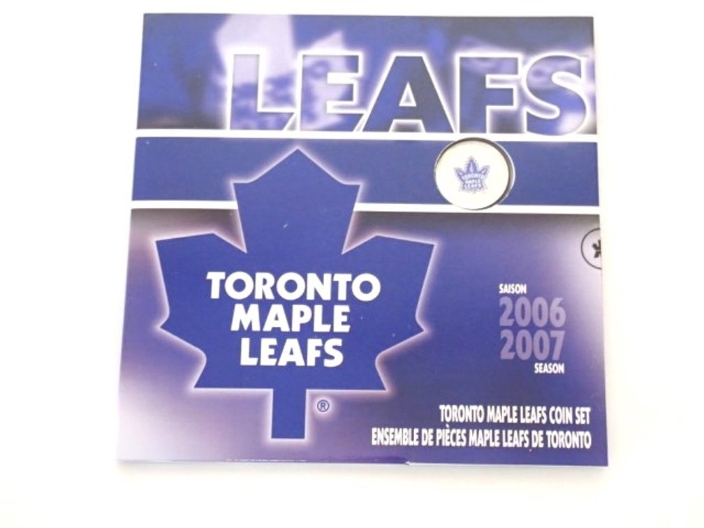2007 Toronto Maple Leafs 7 Coin Set