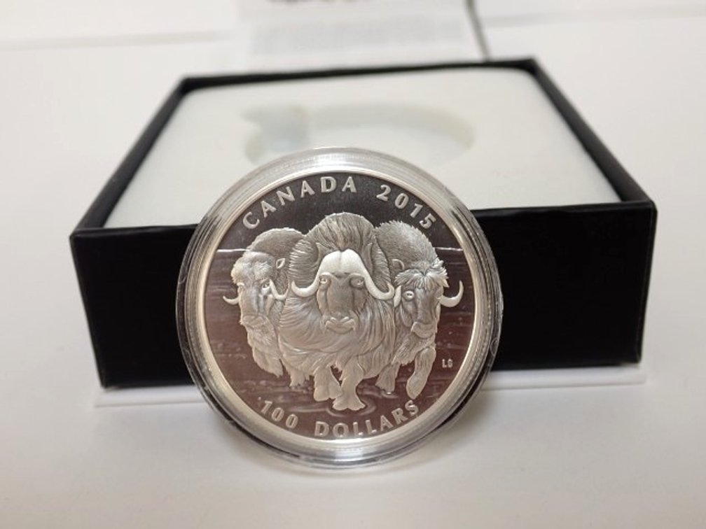 2015 $100 Fine Silver Coin