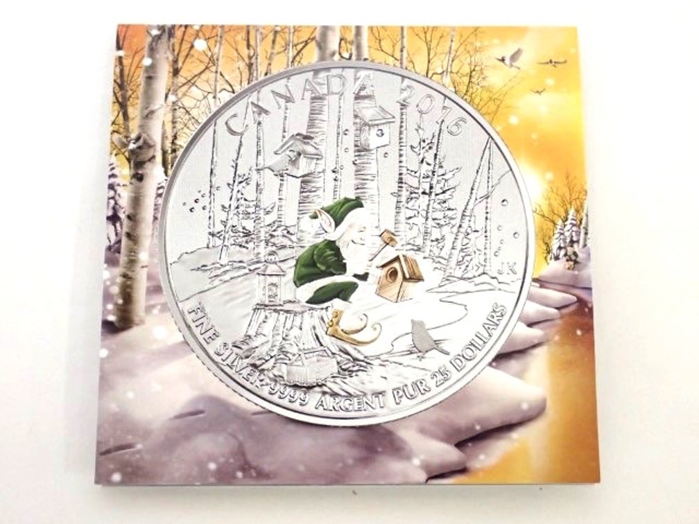2016 $25 Fine Silver ‘Woodland Elf’ Coin