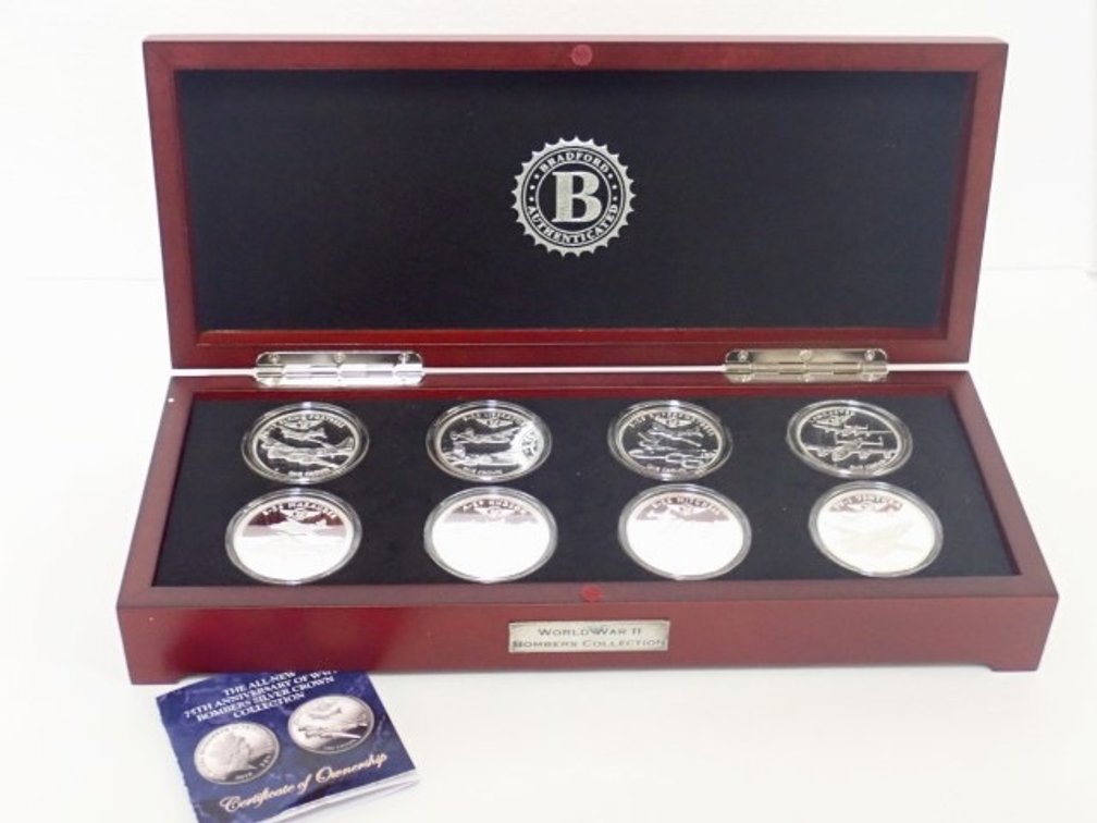 2016 75th Anniversary of WWII Bombers Silver Crown Collection