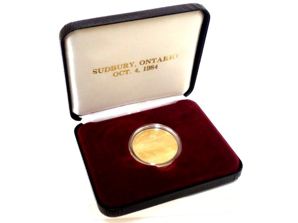 1984 24K Gold Plated Coin