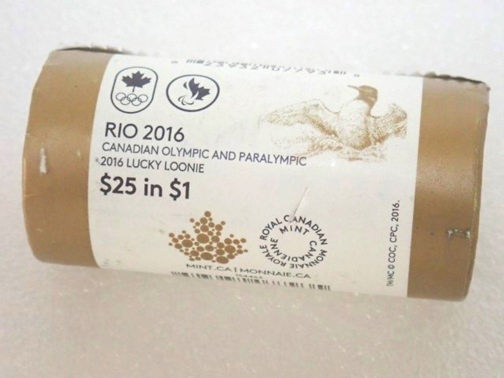RCM Special Wrap ‘Lucky Loonie: Rio Olympics’ Roll
