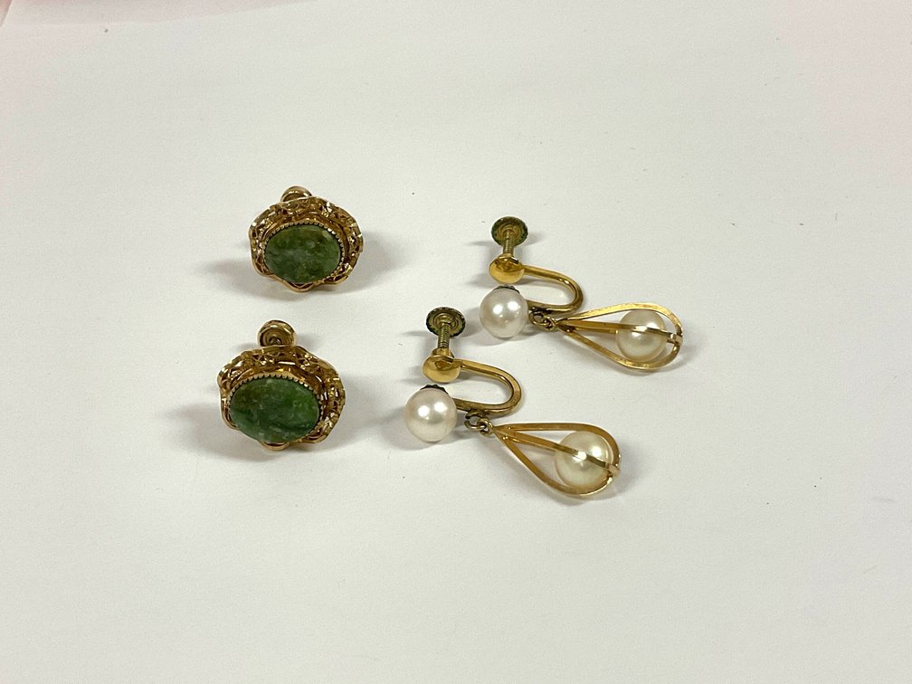 Vintage Gold-filled Earring Pairs