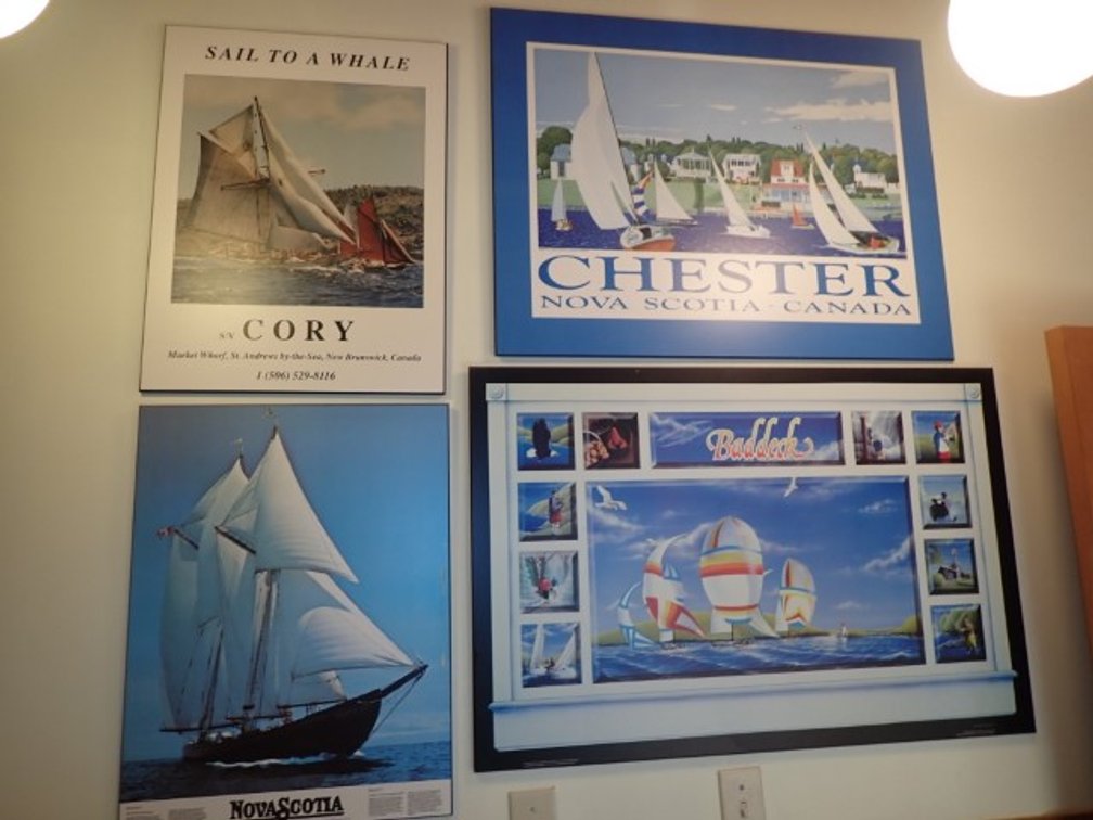 Nautical Plaque mounted Posters