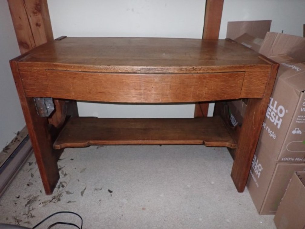Vintage Wood Desk