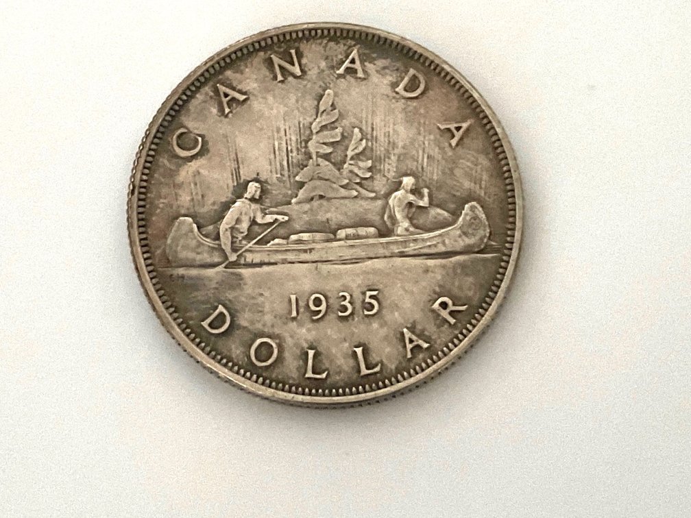 1935 Silver Dollar Canadian