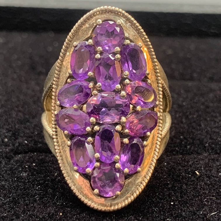 Sterling Amethyst Ring
