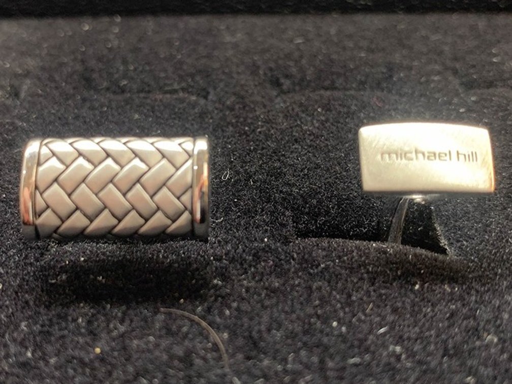 Stainless Steel Michael Hill Cufflinks