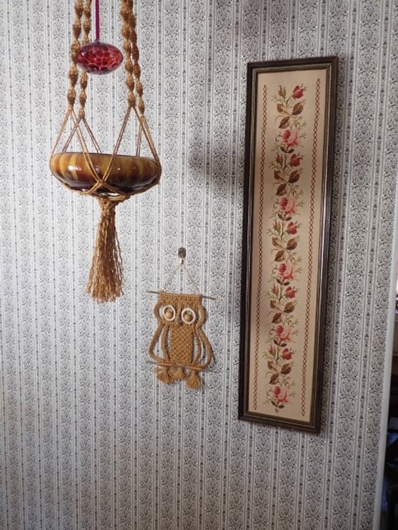 Macrame & Cross-stitch