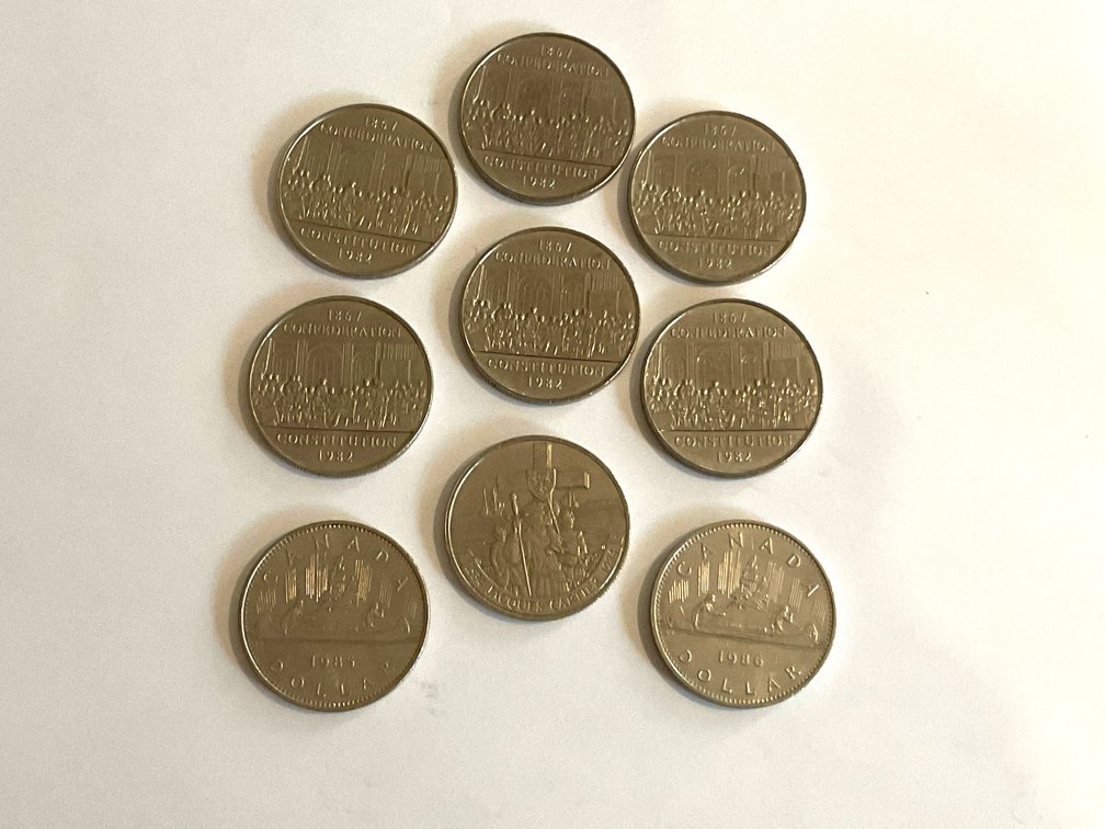 Canadian Dollar Coin Collection