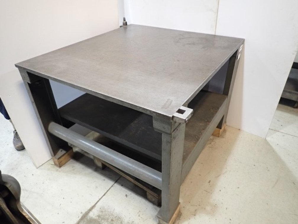 Solid Steel Work Table