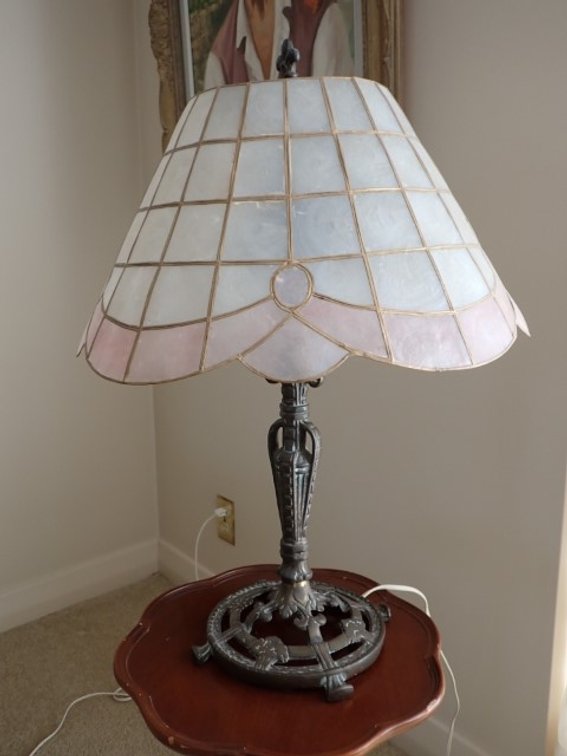 Capiz Lamp