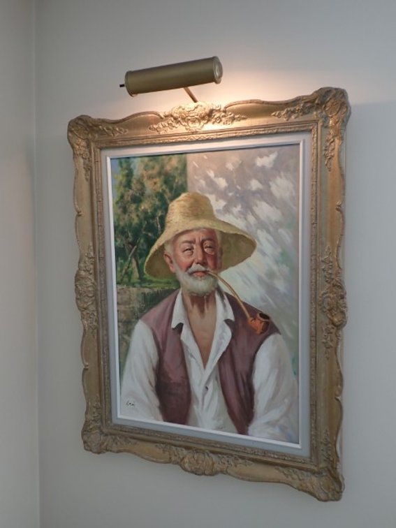 Man with Pipe Original