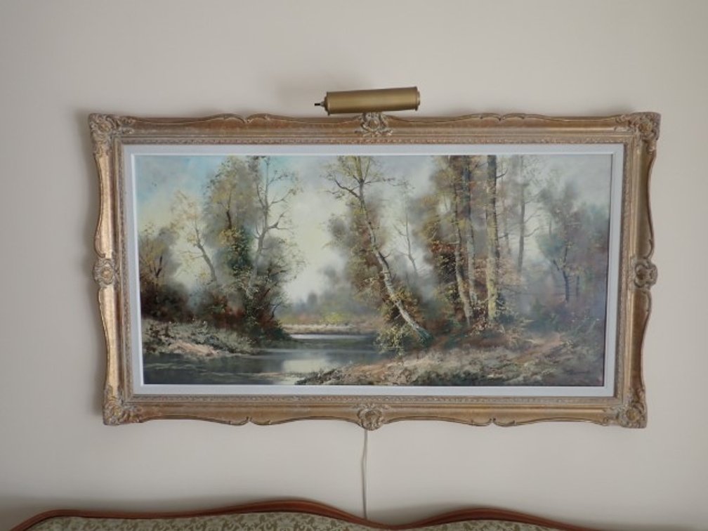 Vintage Landscape Painting
