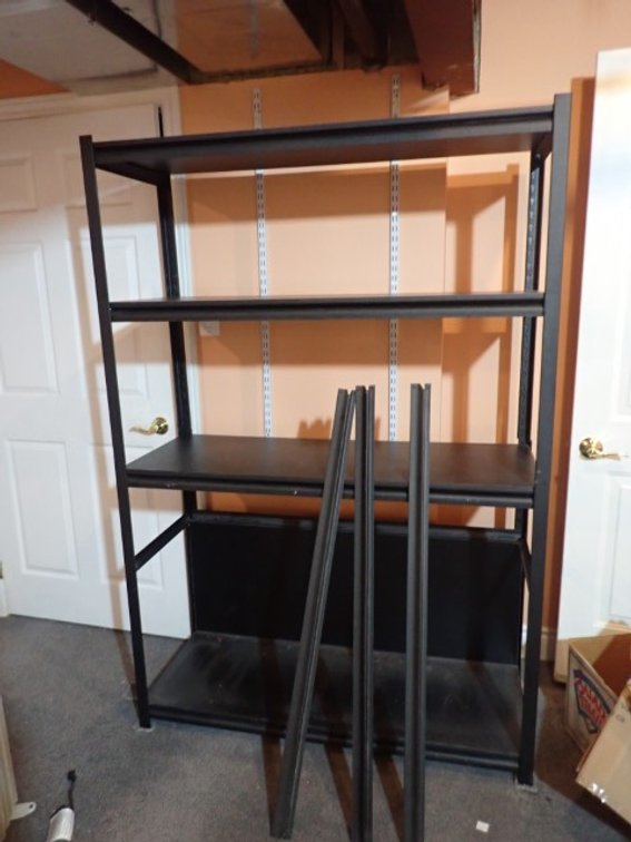 Metal Shelving Unit
